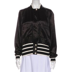 Chanel striped bomber Jacket 2017